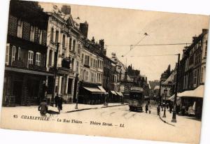 CPA CHARLEVILLE - La Rue Thiers - Thiers Street (224524)