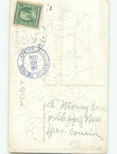 Divided-Back CHRISTMAS SCENE Great Postcard AA0105