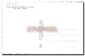 Postcard Old Defile Pierre Lys Aude The Two Tunnels