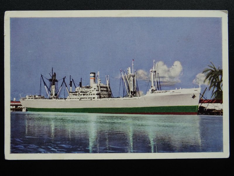 Shipping S.S. CONSTANTIA c1940s Postcard