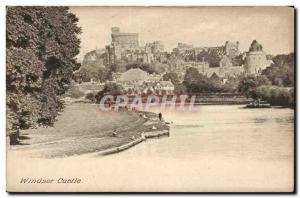 UK Postcard Old Windsor castle