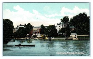 RICHMOND, United Kingdom ~ TWICKENHAM FERRY Scene c1910s Postcard