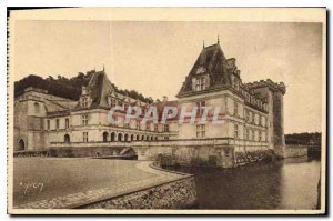 Postcard Old La Douce France Chateaux of the Loire Chateau de Villandry