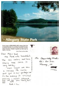 Red House Lake, Allegany State Park, New York 8019