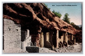 Postcard CO Ancient Cliff Dwellings Manitou Colorado Vintage Standard View Card 