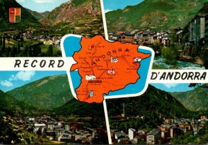 Andorra Multi View and Map Of Andorra