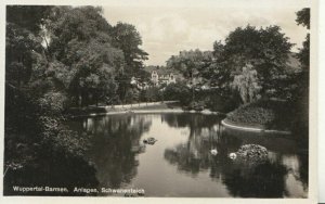 Germany Postcard - Wuppertal-Barmen - Anlagen, Schwanenteich - TZ11429