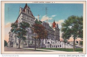 New York Albany State Capitol 1952