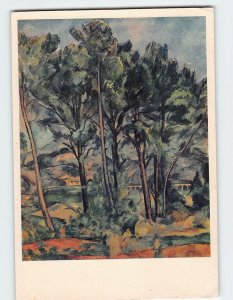 Postcard The viaduct By Paul Cézanne, Moscow Museum, Moscow, Russia