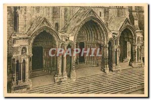 CARTE Postale Old Chartres Eure et Loir North Portal