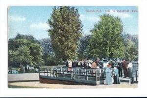 LP73 Trenton, New Jersey, NJ, Postcard, Bear Pit, 