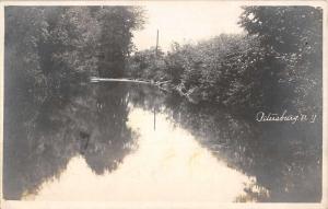 Petersburg New York Scenic River Real Photo Antique Postcard K33935