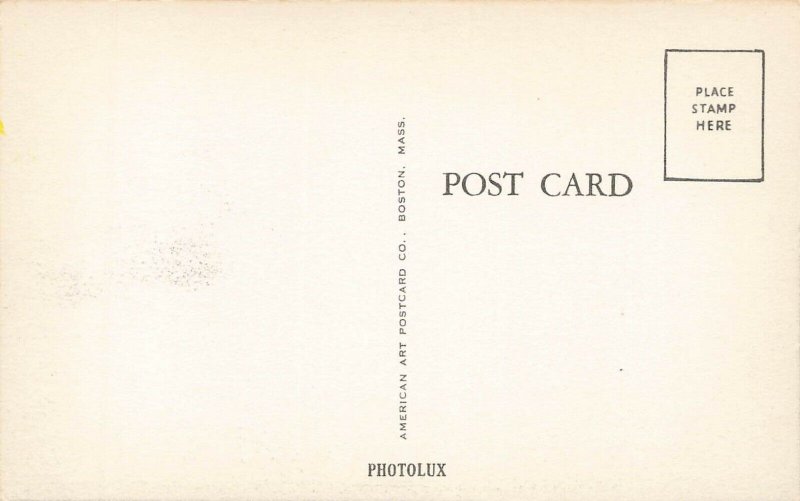 South Paris ME Old High School Postcard