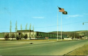 New York Corning Corning Glass Center Front View 1953