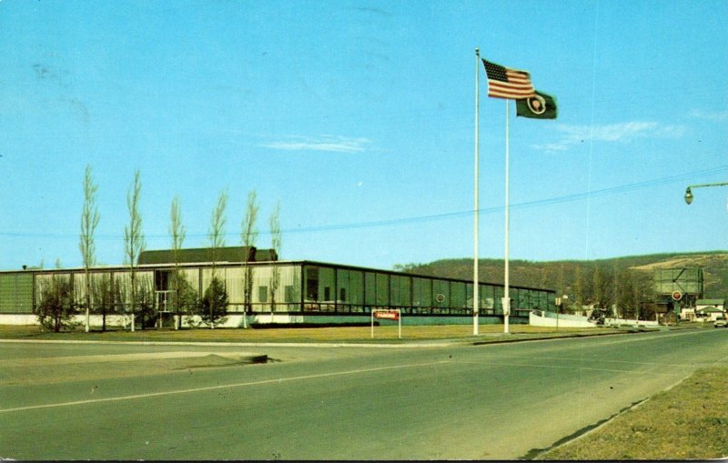 New York Corning Corning Glass Center Front View 1953