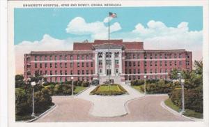 Nebraska Omaha University Hospital 42nd and Dewey Streets