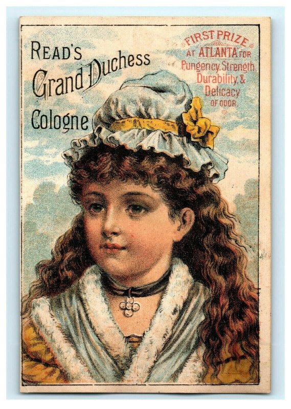 1880s-90s Read's Grand Duchess Cologne Lovely Children Lot Of 2 P217