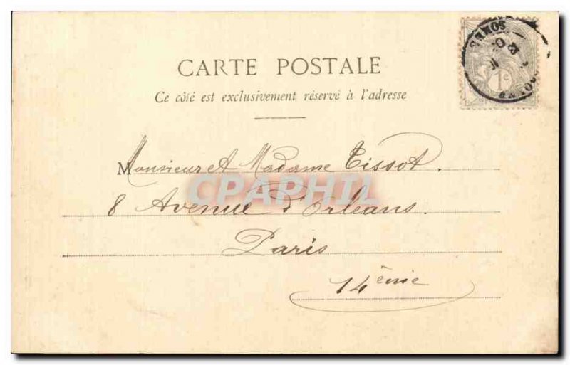 Old Postcard Peronne L & # City 39hotel