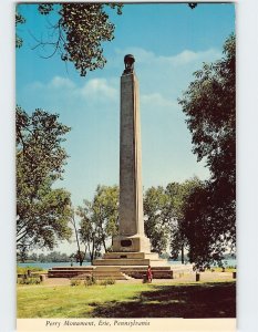 Postcard Perry Monument Erie Pennsylvania USA