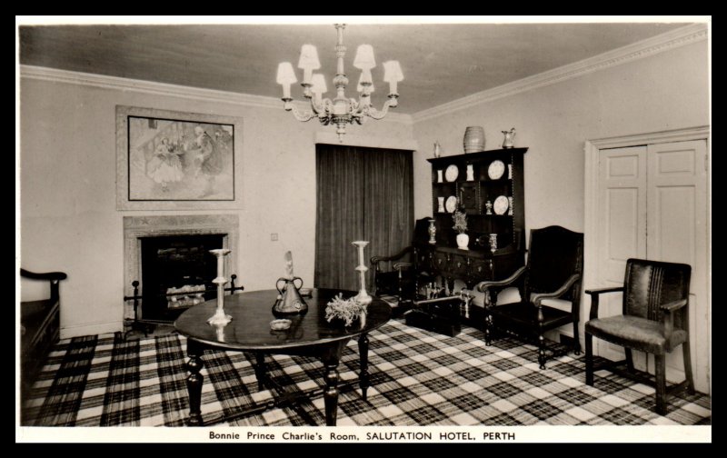Prince Chrlie's Room,Salutation Hotel,Perth,England,UK
