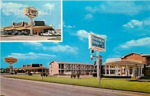 OK, Tulsa, Oklahoma, Rodeway Inn, Multi View, Dexter Press No. 47233-C