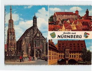 Postcard Greetings from Nuremberg City in Germany