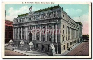 Old Postcard U S Custom House New York City