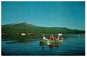 Diamond Lake Home Of The Rainbow Trout Fishing Postcard Posted 1973