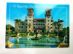 Vintage Postcard Lightner Museum St. Augustine Florida Building Scene