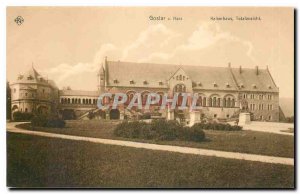 Old Postcard Goslar Harz Kaiserhaus Totalansicht