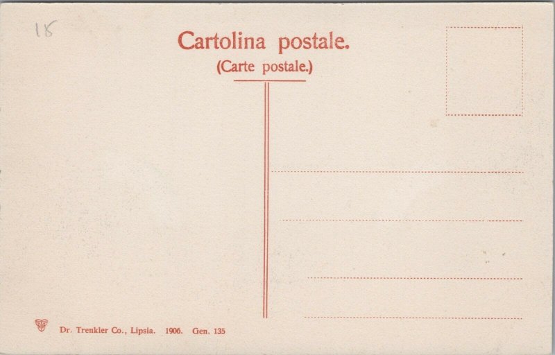 Italy Genova Palazzo San Giorgio Genoa Vintage Postcard 01.43