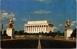 Lincoln Memorial Washington DC Postcard UNP VTG Unused Vintage Chrome 
