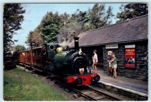 RHYDYRONEN STATION - Tallyllyn Railway Train TOWYN, Wales UK -  4x6 Postcard
