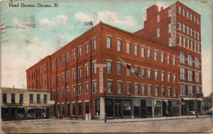 Hotel Decatur Decatur IL Postcard PC489