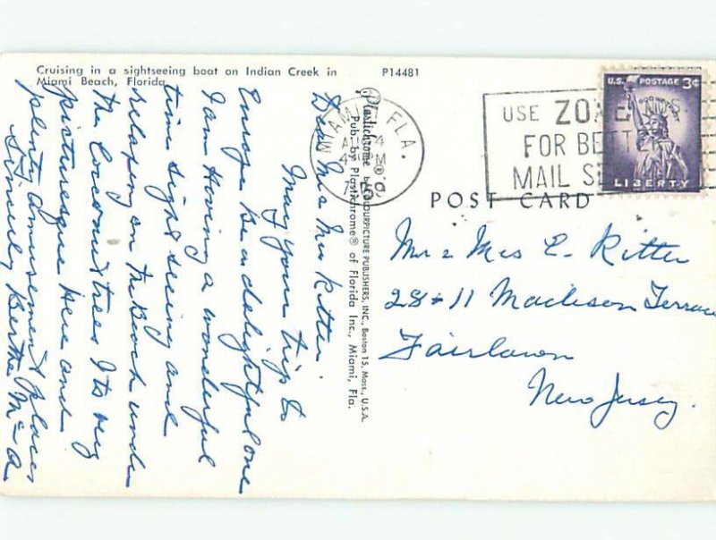 Pre-1980 ALGIERS AND OTHER HOTELS Miami Beach Florida FL AF4473