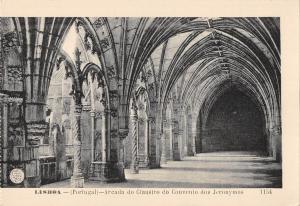 BR45764 Arcada do claustro do convento dos jeronymos Lisboa portugal