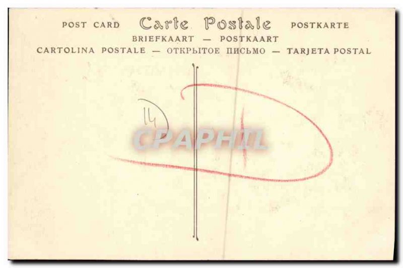 Old Postcard The Cliff West Coast Chateau