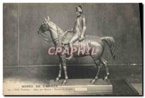 Old Postcard Napoleon 1st Paris Musee de l & # 39armee Room Turenne Bronze Pi...