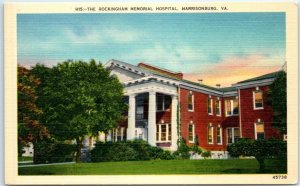 Postcard - The Rockingham Memorial Hospital - Harrisonburg, Virginia