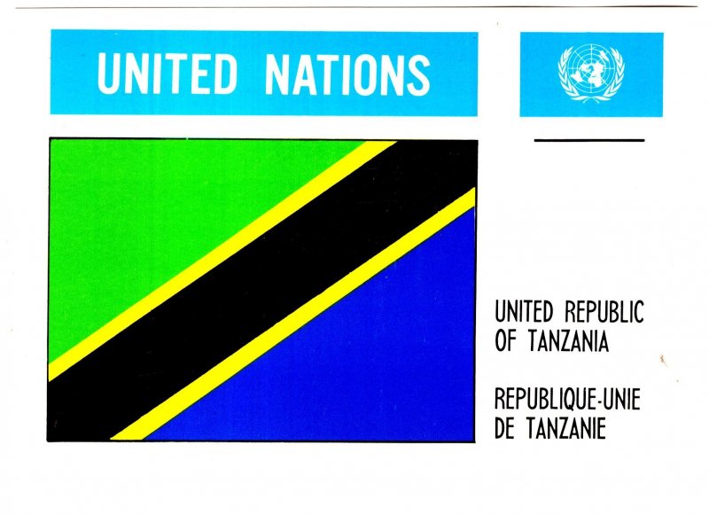 United Nations, Flag of United Republic of Tanzania