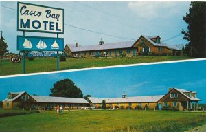 Casco Bay Motel - Freeport, Maine - North of Portland on US# 1 - Roadside