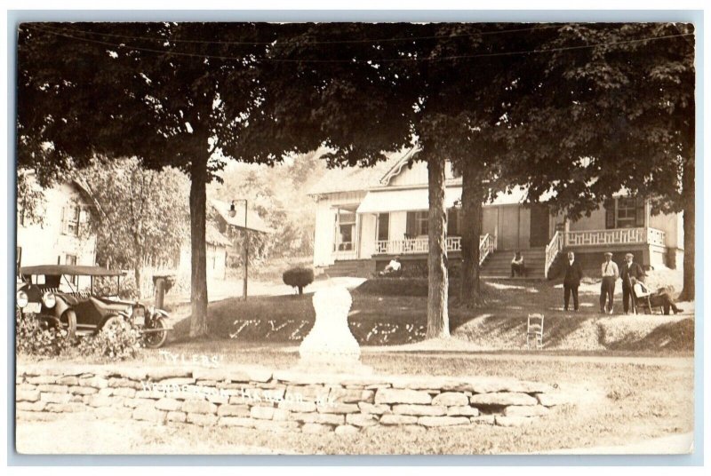 c1910's Tylers Party Henderson Harbor New York NY RPPC Photo Antique Postcard 