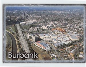 Postcard The Heart of the Entertainment Industry, Burbank, California