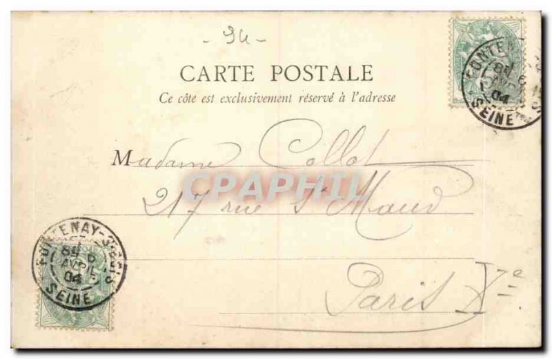 Fontenay sous Bois Old Postcard Lake View Minimes
