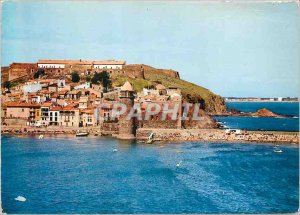 Modern Postcard Collioure (Pyrenees Orientales) Set View the First Plan The F...