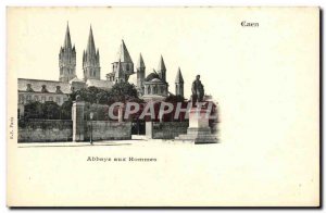 Old Postcard Caen Abbaye aux Hommes