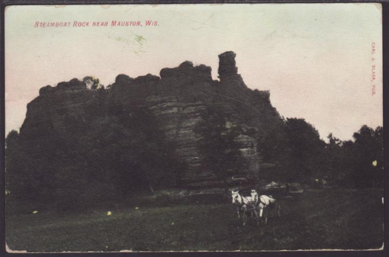 Steamboat Rock Near Mauston,WI