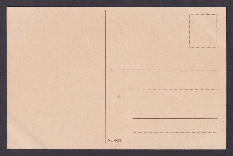 Vintage postcard, Germany Sailor SMS Augsburg, WWI