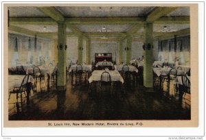 St Louis Inn , New Modern Hotel , RIVIERE DU LOUP , Quebec , Canada , 30-40s