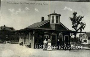 Real Photo, Town House Waiting Room in Kennebunk Port, Maine